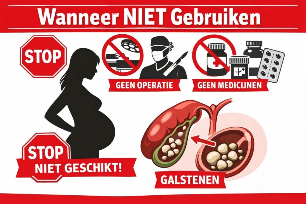 wanneer niet gebruiken curcumine